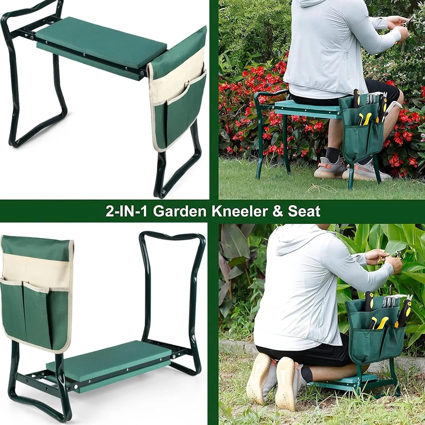 Rodillera y asiento multifuncional Welhome™