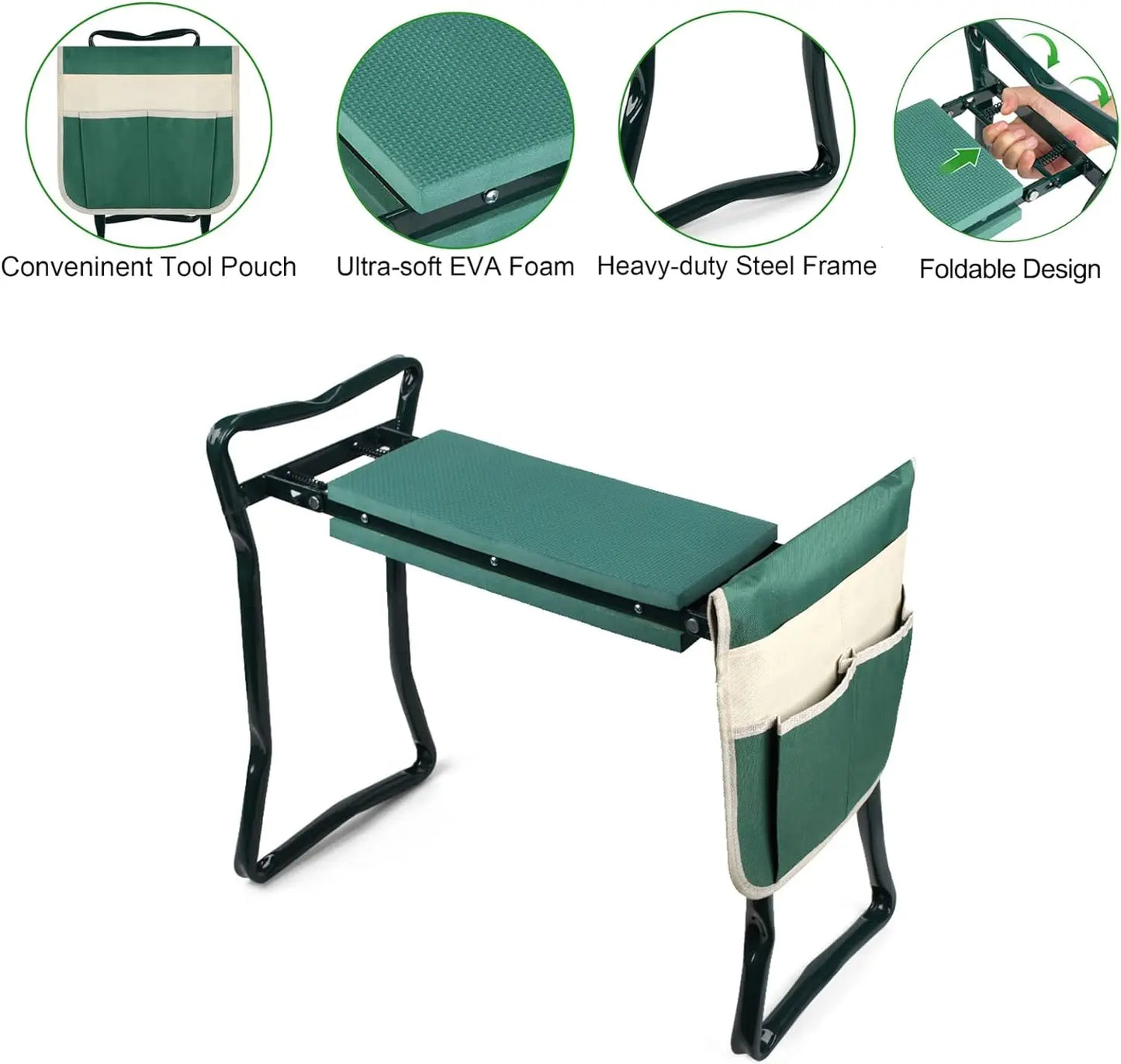 Rodillera y asiento multifuncional Welhome™