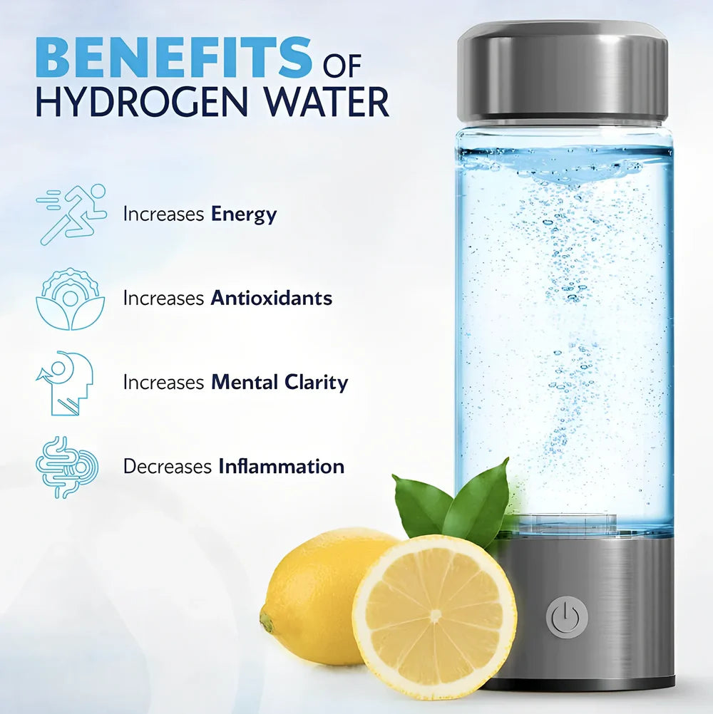 Botella de agua de hidrógeno